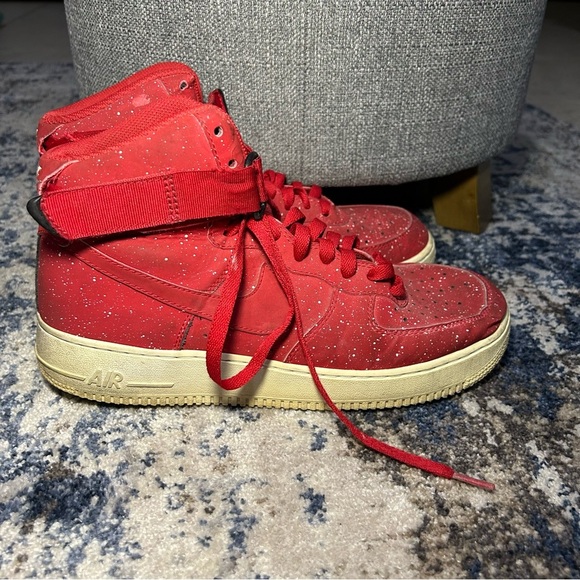 Nike Air Force 1 High ‘07 Gym Red Sneakers Size 9.5 Men’s main image 8